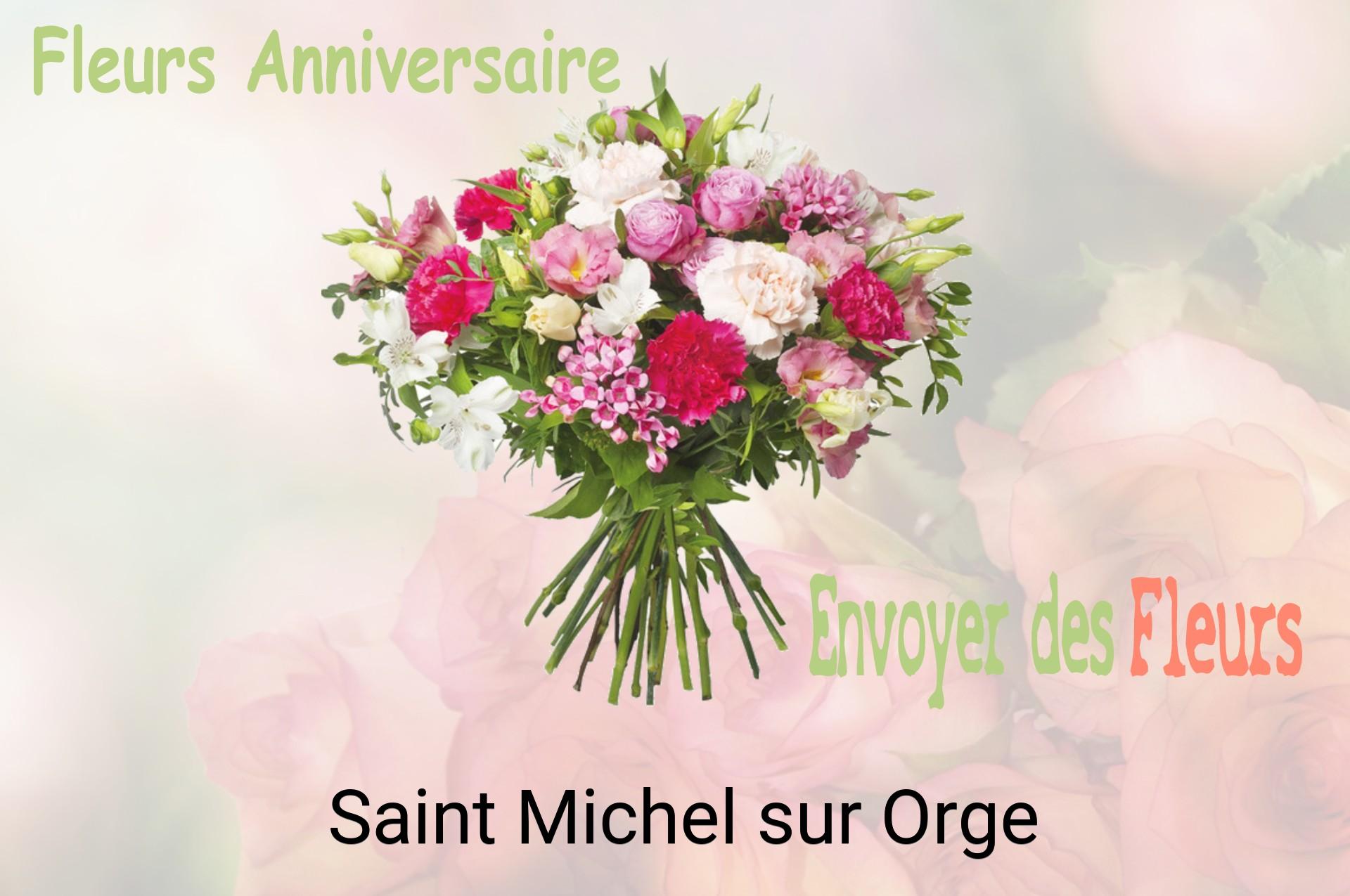Bouquet de fleurs d’anniversaire livré à Saint-Michel-sur-Orge