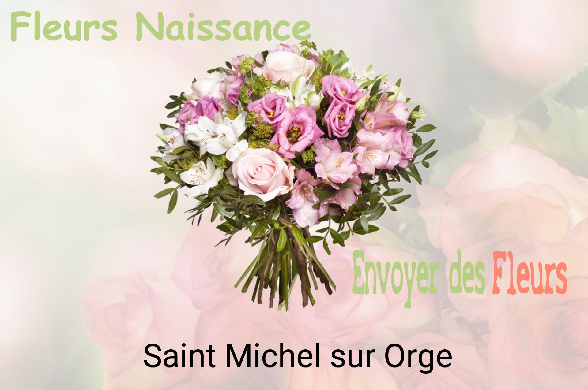 Bouquet de fleurs de naissance livré à Saint-Michel-sur-Orge